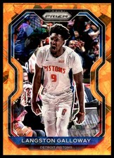 2020-21 Panini Prizm Langston Galloway #227 Detroit Pistons