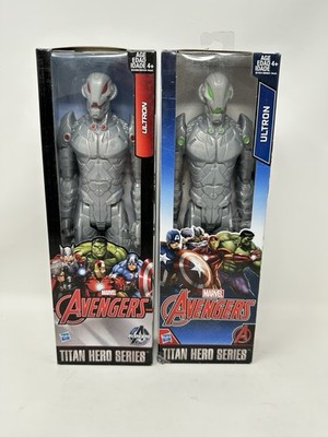 2015 Hasbro Marvel Avengers Titan Hero Series Ultron 11'' Figure Lot of 2