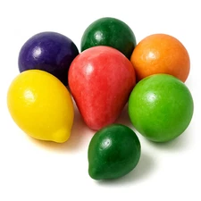 Mega Fruit Gumballs by NY Candy Shop – Large Colorful Chewing Gum Balls