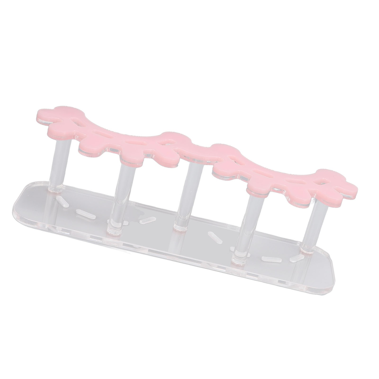 Eyelash Tweezer Holder 8 Hole Pink Thickened Plastic Lash Extension Tweezers BLW