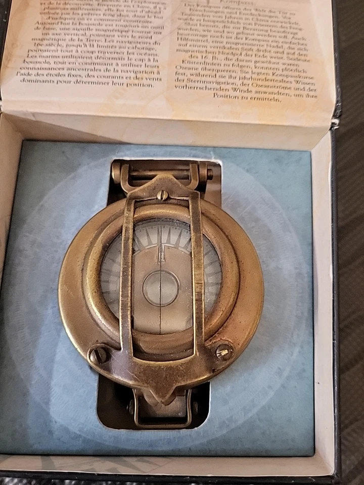 Authentic Models WWII Compass with Box - Image 3 of 4