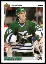 John Cullen 1991 Upper Deck French 235  Base LP