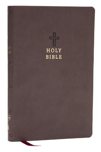NKJV Holy Bible, Value Ultra Thinline, Charcoal Leathersoft, Red Letter, Comfo - Image 3