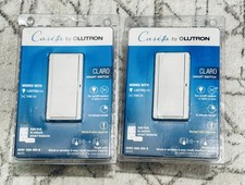 Lutron Caseta Claro Smart Switch for Lights & Fans - White  DVRF-5NS-WH-R