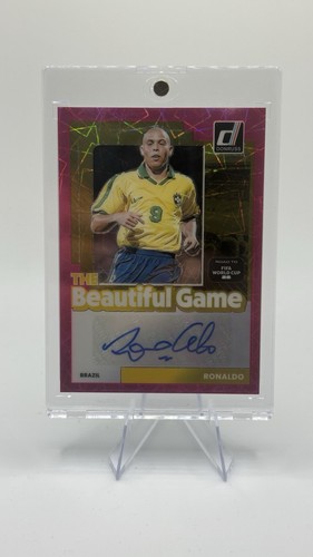 25-26 Panini Donruss Beautiful Game Ronaldo R9 AUTO Pink Laser