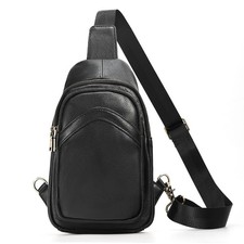 JOYIR Genuine Leather Sling Bag for Man Luxury Crossbody Bag Men Fasion Shoul...