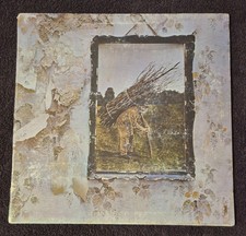 Led Zeppelin IV Vinyl LP SD-7208 1971 Mid-Late 70's PRC Recording Press VG /EX