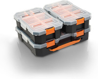 Sortierboxen FüR Kleinteile Set - 3-Teilig - Schraubenbox Sortierkasten Sortime