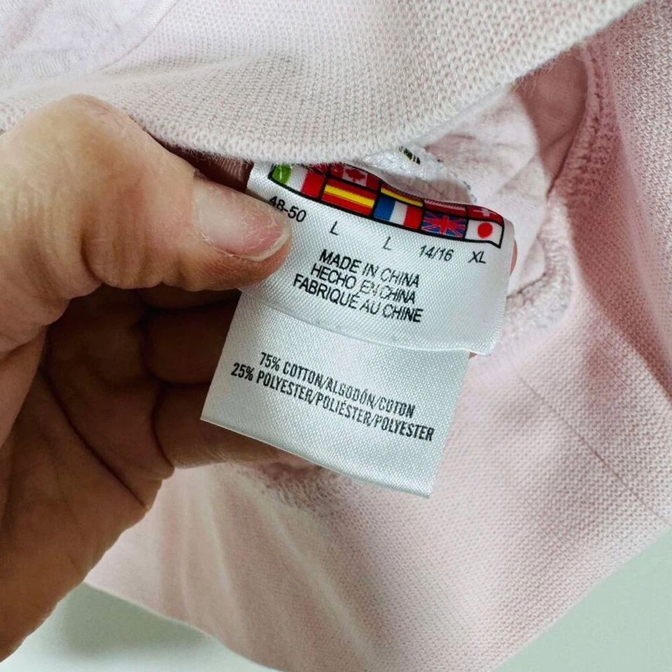 SPYDER Gris + Rosa Claro Diamante Acolchado Chaqueta Pullover Sudadera L Foto 3 de 4