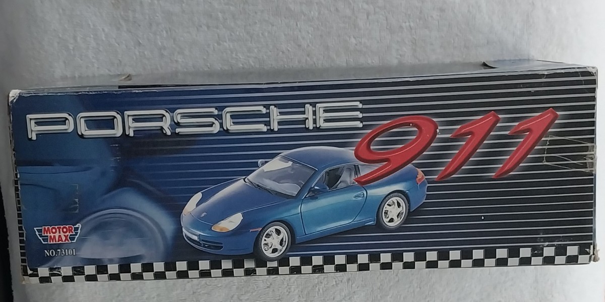 Porsche 911 Diecast Model Car 1/18 Scale By Motor Max | eBay