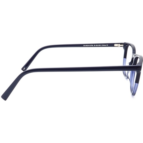 Warby Parker Eyeglasses Elias M 378 Midnight Crystal Fade Square Frame 51-18 145 - Picture 4 of 6