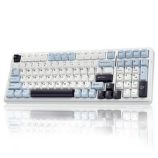 AULA F99 Wireless Mechanical Keyboard, Hot Swappable Custom Keyboard,Pre-lube...