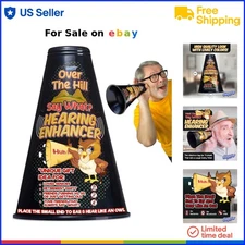 Ear Trumpet Hearing Enhancer Funny Prank Gift for Seniors and Parties