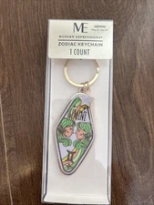 NEW Modern Expressions Zodiac Sign Keychain (GEMINI)
