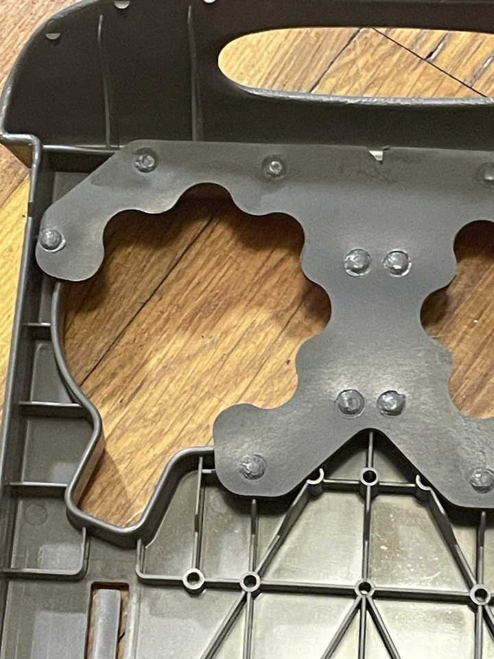 2001-2004 Toyota Tacoma Rear Seat Cupholders Cup Holders GRAY 66990-04010 OEM - Image 4 of 4