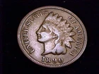 1890 Indian Head Cent, Very Good Grade