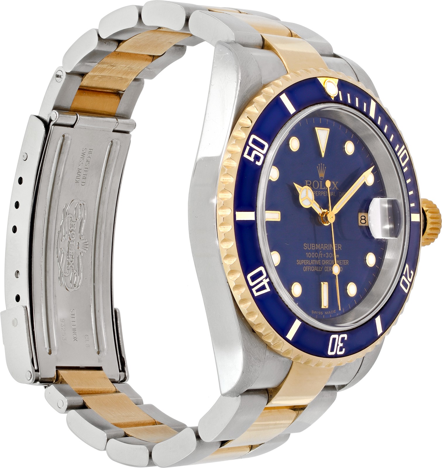 Rolex Submariner two-tone "Bluesy" Ref-16613 image 3