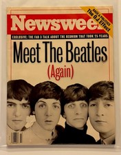 BEATLES Newsweek Magazine October 1995 Meet The Beatles Again