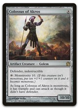 Colossus of Akros #214 (LP) Theros THS Magic MTG
