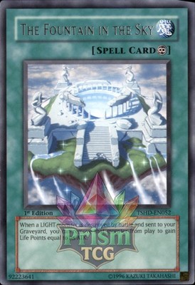 1. Auflage Der Brunnen am Himmel Rare TSHD-DE052 Yugioh