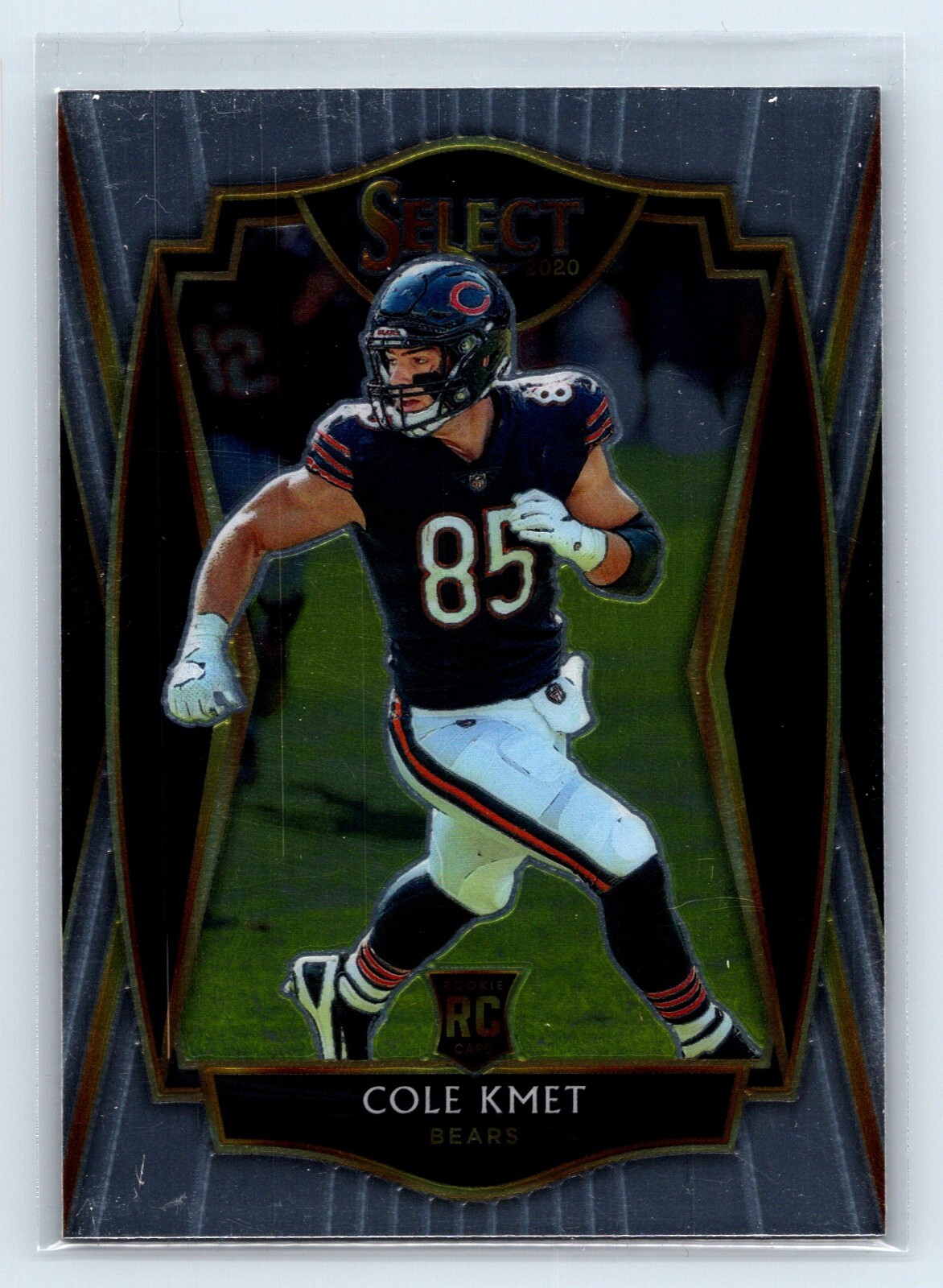 Cole Kmet Panini Select #174 Base