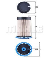 Knecht Kraftstofffilter Passend FüR VW Passat Alltrack Audi Q3