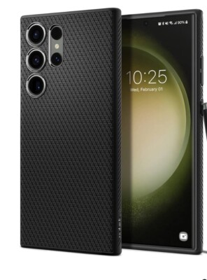 Galaxy S23 Ultra Liquid Air Phone Case Black