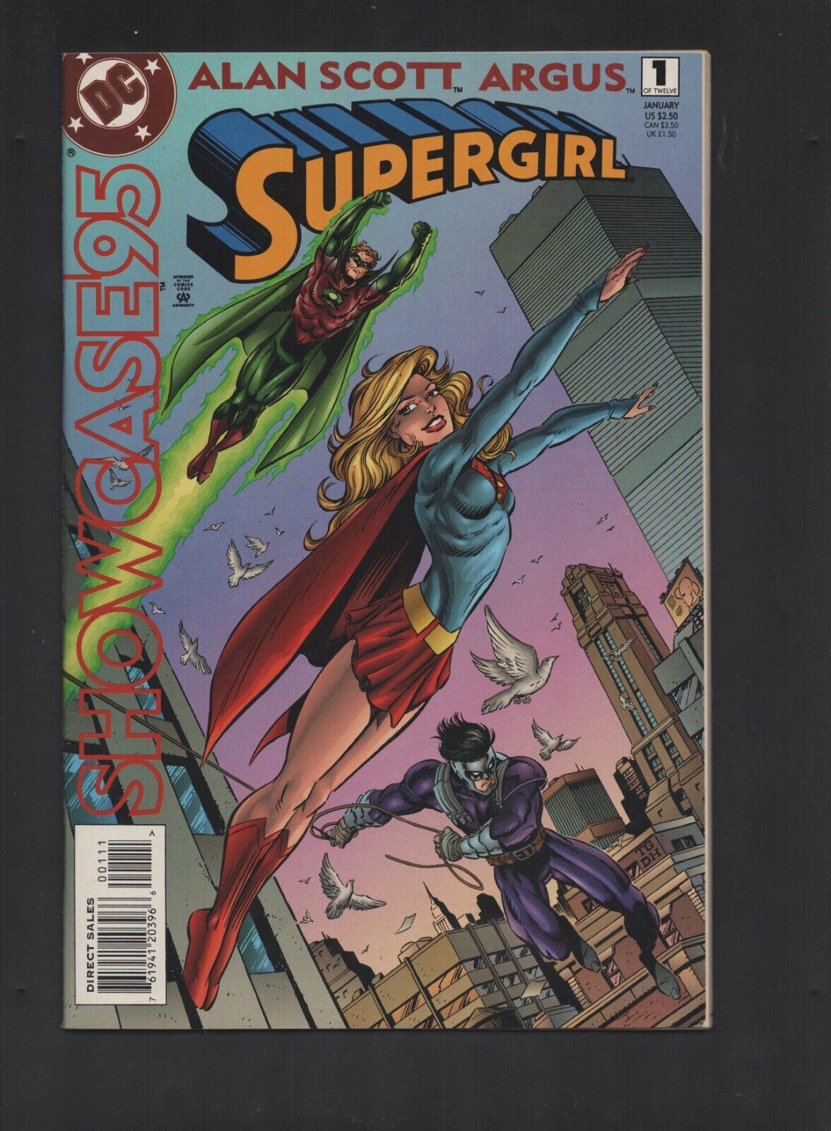 DC Comics Showcase '95 January 1995 NO#1 Comics Comicbook Supergirl Alan Scott
