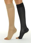 280den Compression Stockings Open Toe Knee Stockings Support Stockings 22-27mmHg