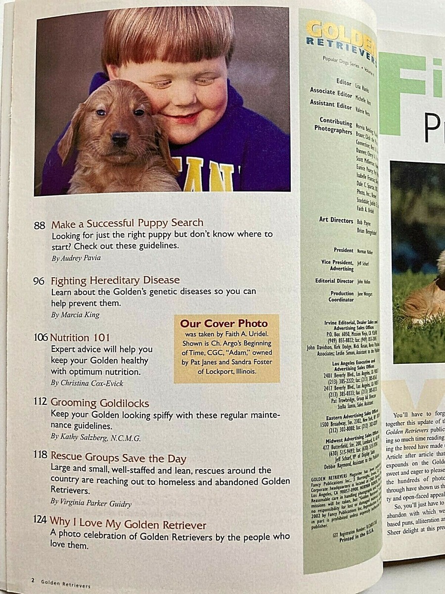 Golden Retriever Popular Dog Series Book by Dog Fancy Magazine 130