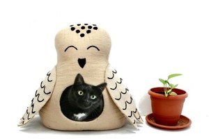 modern cat cave