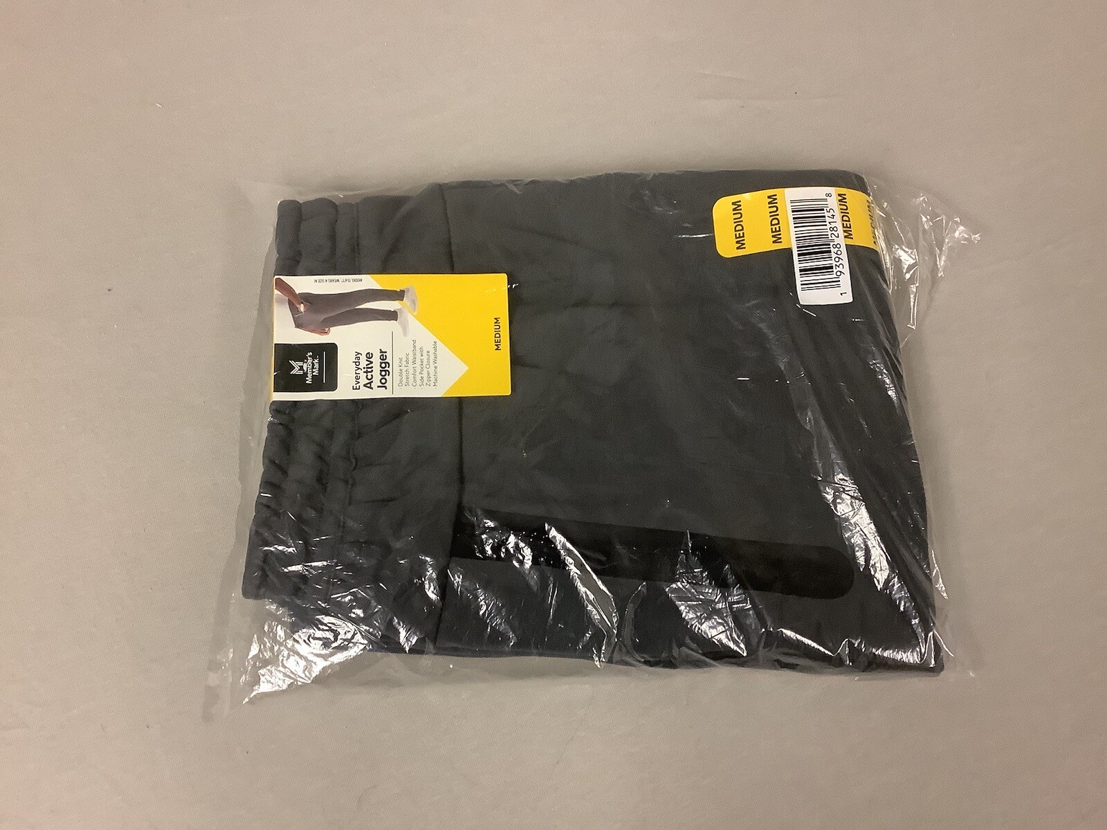 Everyday Active Jogger Grey Size Medium NWT Members Mark 