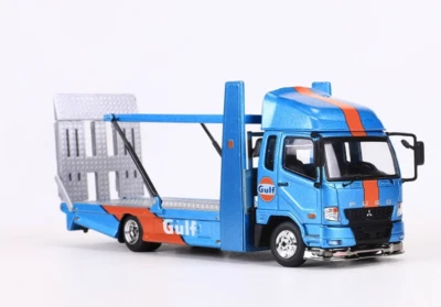 1/64 Diecast Car Model Mitsubishi FUSO Fighter 2017 Double deck