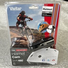 Vivitar Helmet Cam DVR 480 Black New in Box