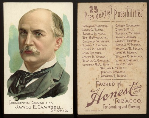 1888 N124 Duke #4 James E. Campbell — Raw