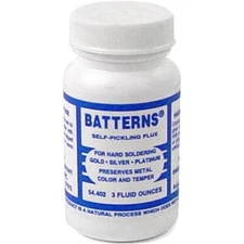 Batterns Self-Pickling Soldering Flux for Gold Silver Platinum Jewelers Tool