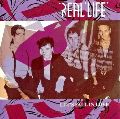 REAL LIFE - Let's Fall In Love - CD - Curb Records - Australian Synth Pop