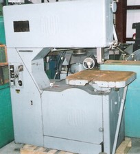 36″ GROB VERTICAL BAND SAW 28″ x 24″ TILTING TABLE BLADE WELDER 50-2030 FPM BLAD