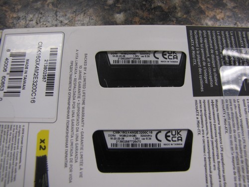 NEW Corsair VENGEANCE LPX 16GB (2x8GB) DDR4 DRAM 3200MHz Memory - Black - Bild 5 von 5