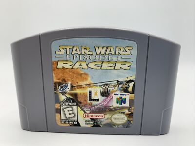 Star Wars Episode 1 Pod Racer (N64 Nintendo 64) Authentic Tested Cart ...
