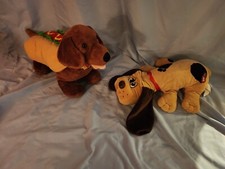 plush dog lot of 2