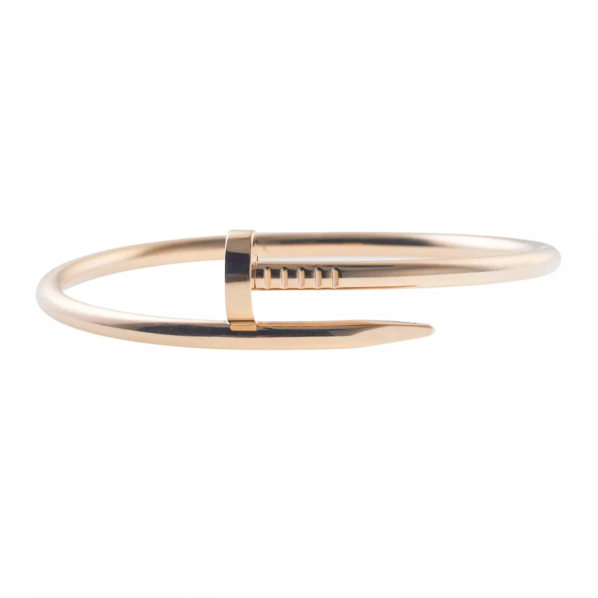 Cartier juste un clou bracelet, with diamonds, real 18k yellow gold! Gold  weight 31-32g Size 17cm Come with ori… | Cartier nail bracelet, Nail  bracelet, 18k jewelry