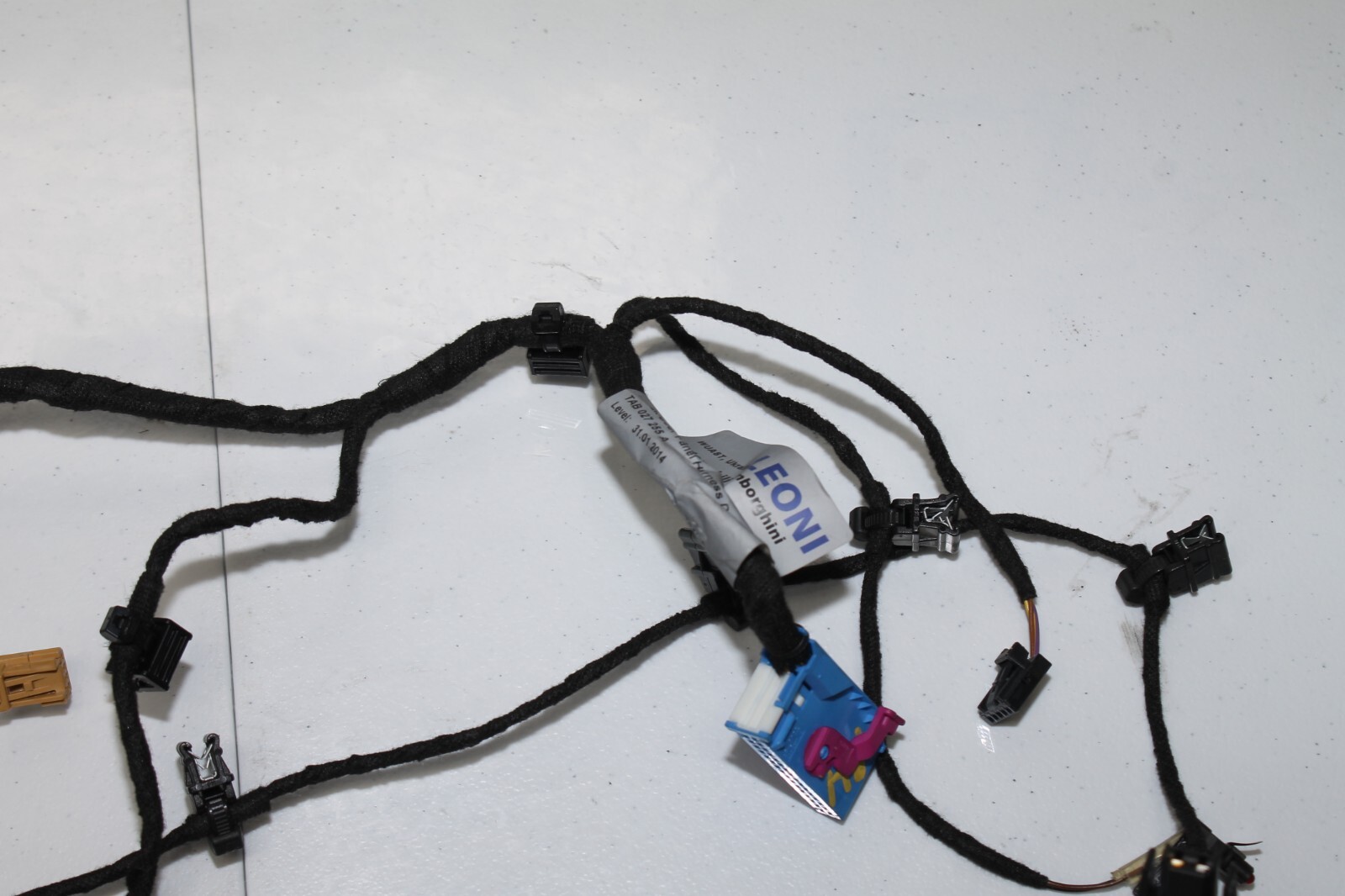 15-20 LAMBORGHINI HURACAN RH RIGHT PASSENGER DOOR HARNESS LOOM 4T1971035B 16 17