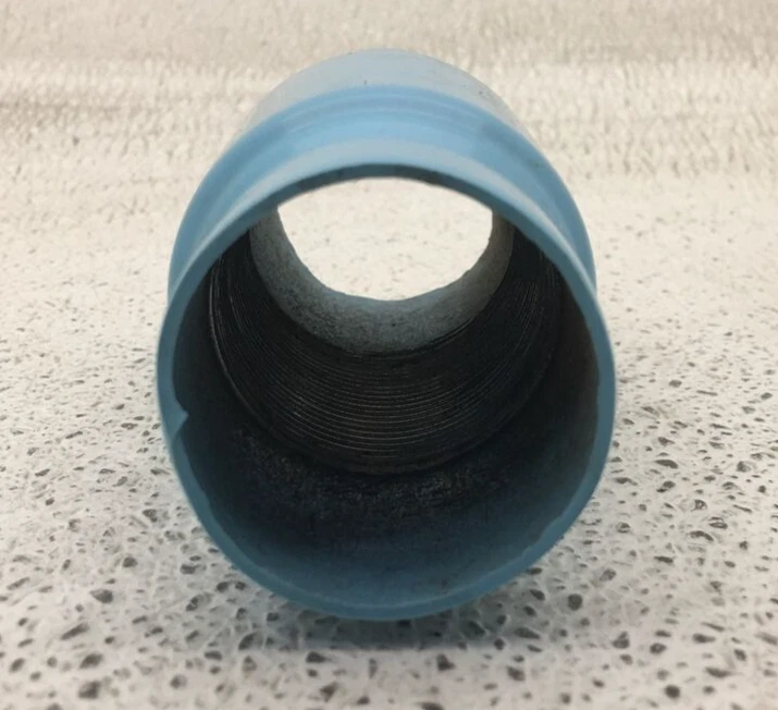 CPL11/4-B OCAL 1-1/4 PULGADAS PVC RECUBIERTO CONDUCTO ACOPLAMIENTO AZUL Foto 3 de 4