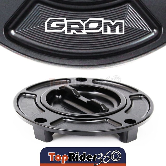 Racing Keyless Gas Fuel Cap Logo Fit Honda Grom 125 1620 19 18 17 16