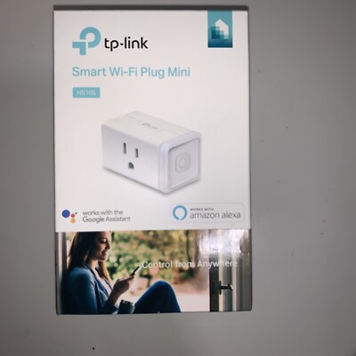 TP-Link Kasa Smart Wi-Fi Plug Mini Works with Alexa And Google Assistant HS105