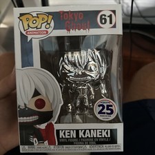 Toys Funko Pop Manga Tokyo Ghoul Ken Kaneki Silver Chrome Limited E