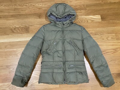 ADD DOWN Goose Down Jacket Sz Green
