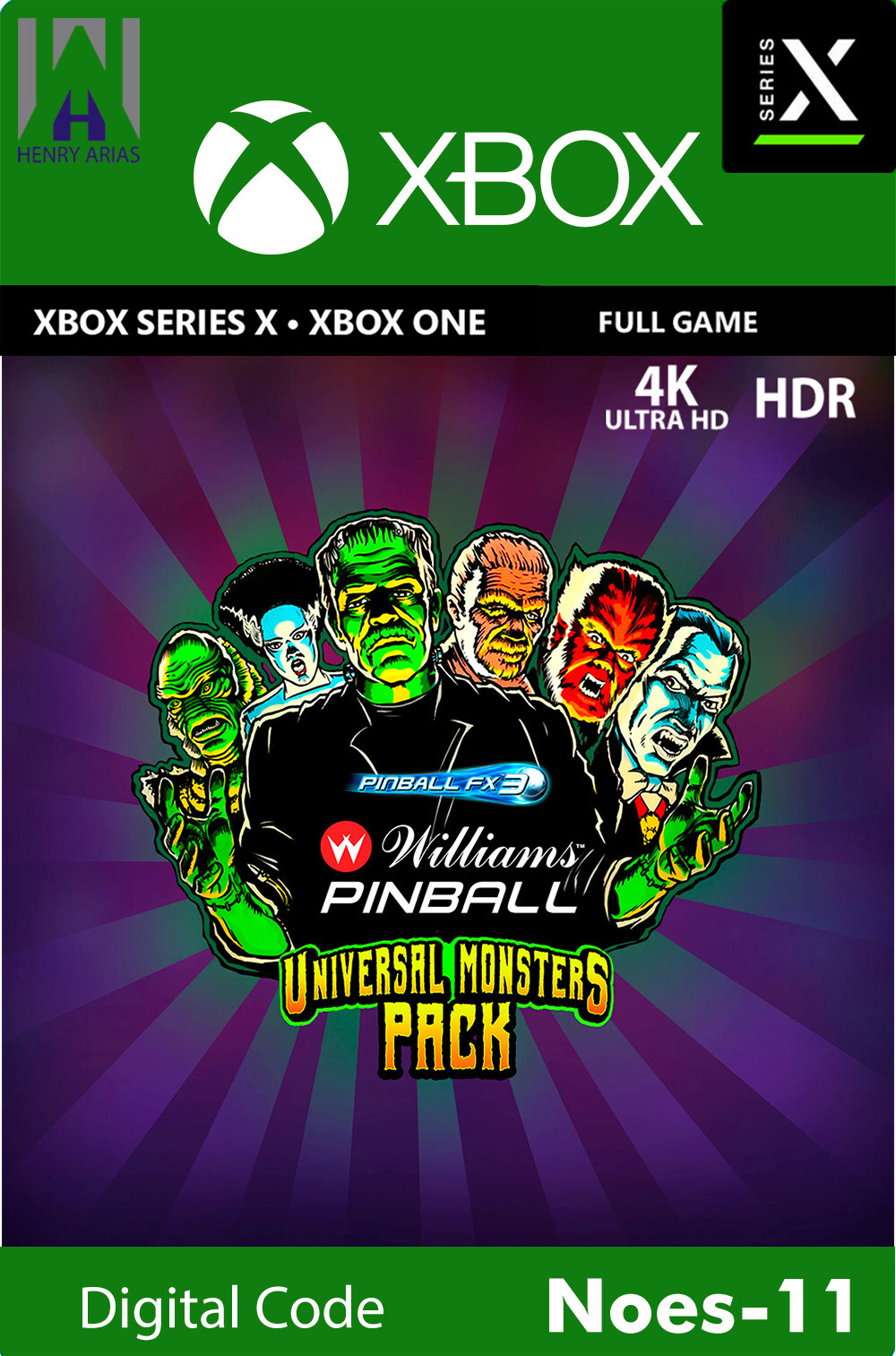 Pinball FX3 Universal M Xbox OneSeriesXSPC digital Argentine region