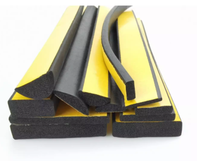 Produktbild von EPDM Dichtband Selbstklebend – Flach Oder Halbrund – Für Fenster, Türen Und Fugen, Moosgummi